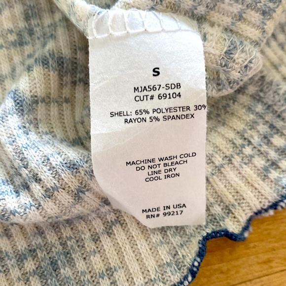 Womens Moa Moa Grey Cropped Tie Sweater Cardigan Sz.S - Picture 8 of 8